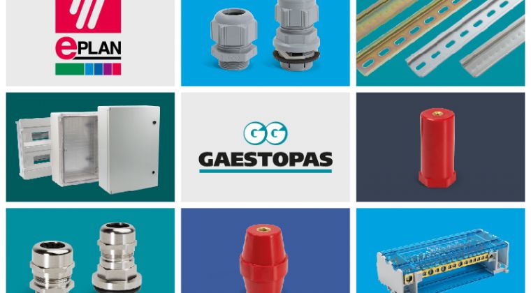 GAESTOPAS ha incorporado algunos de sus productos más significativos al formato EPLAN