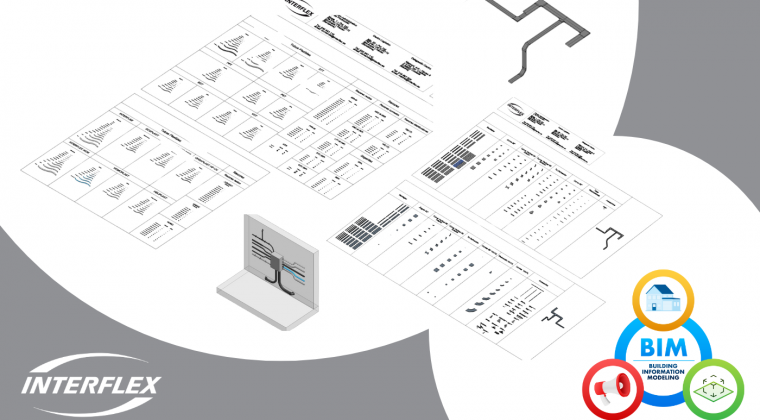  INTERFLEX lanza sus bibliotecas BIM de bandejas portacables y tubos