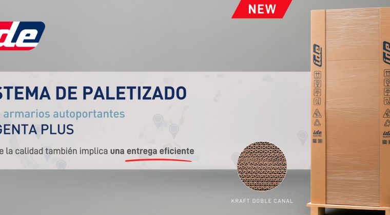 IDE refuerza la protección logística de sus armarios autoportantes Argenta Plus