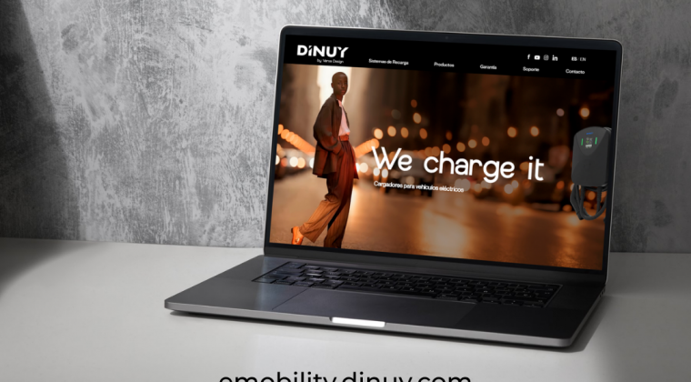 DINUY lanza emobility.dinuy.com, su nueva plataforma web  especializada en soluciones de carga