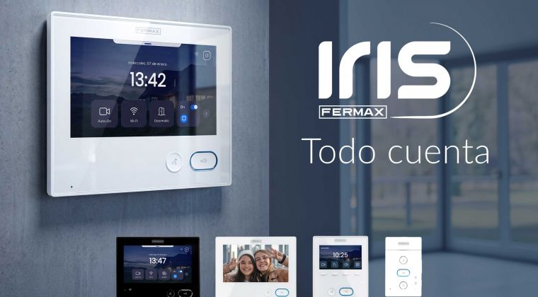 Fermax lanza Iris, la nueva gama de terminales de vivienda Duox Plus que simplifica la experiencia del hogar conectado