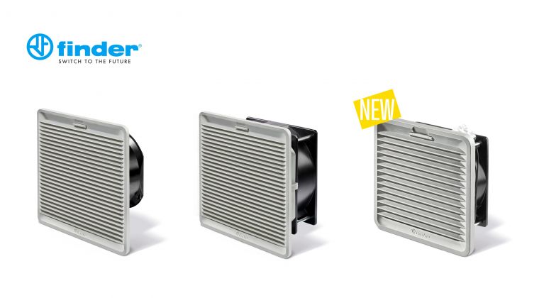 Finder presenta la nueva gama de ventiladores y filtros de salida para exterior 