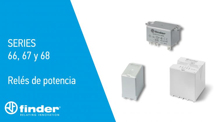 Relés de potencia Finder: alto rendimiento y fiabilidad para entornos exigentes 