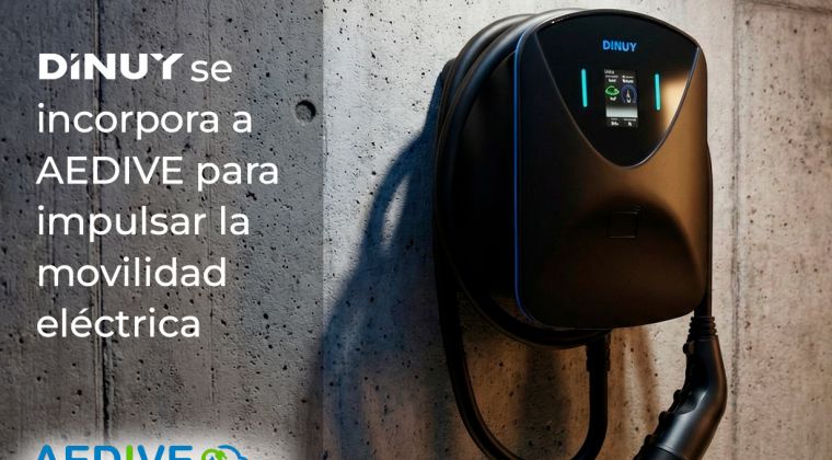 DINUY se incorpora a AEDIVE para impulsar la movilidad eléctrica en España