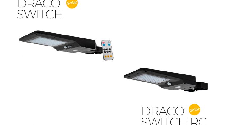 PRILUX amplía la familia DRACO con nuevas soluciones solares autónomas: DRACO SWITCH y DRACO SWITCH RC