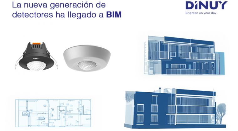  Dinuy amplía su catálogo BIM con la incorporación de los nuevos detectores vía Bluetooth