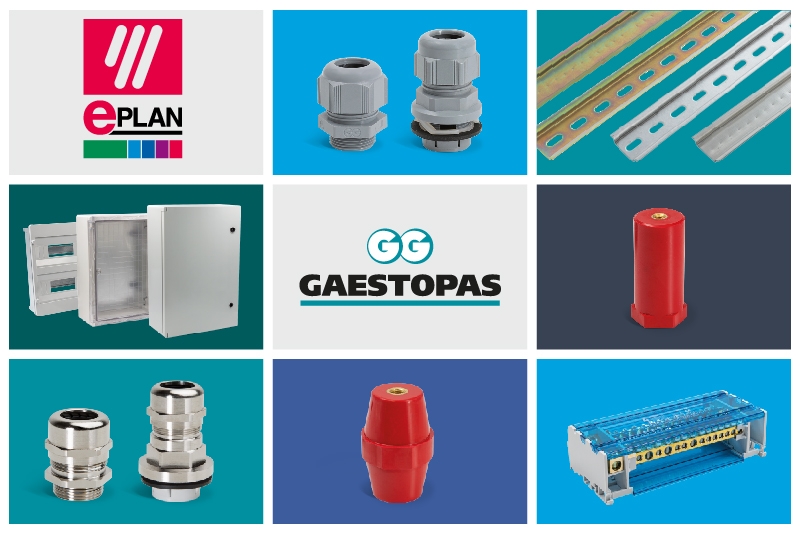 GAESTOPAS ha incorporado algunos de sus productos más significativos al formato EPLAN
