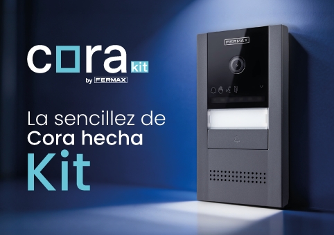 Fermax lanza CoraKit, la primera placa de kit Duox Plus con montaje en superficie y la esencia de la placa Cora Fermax lanza CoraKit, la primera placa de kit Duox Plus con montaje en superficie y la esencia de la placa Cora