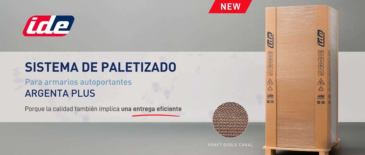 IDE refuerza la protección logística de sus armarios autoportantes Argenta Plus