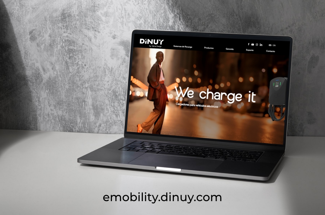 DINUY lanza emobility.dinuy.com, su nueva plataforma web  especializada en soluciones de carga