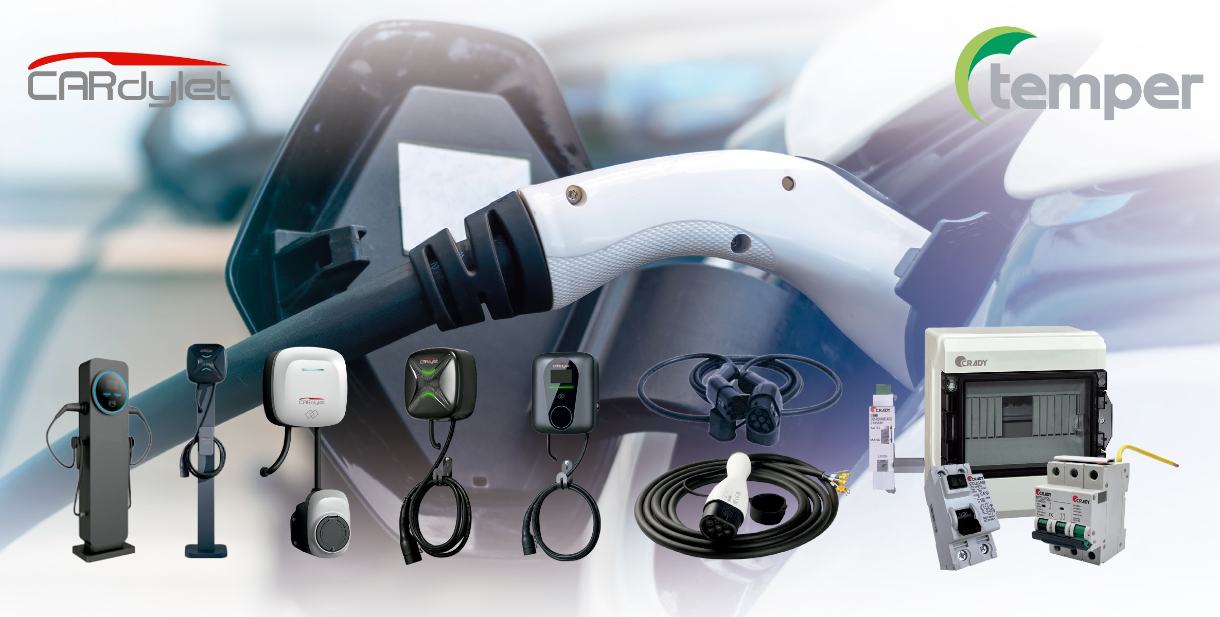  Soluciones integrales para estaciones de carga de vehículos eléctricos adaptadas a cada sector del mercado
