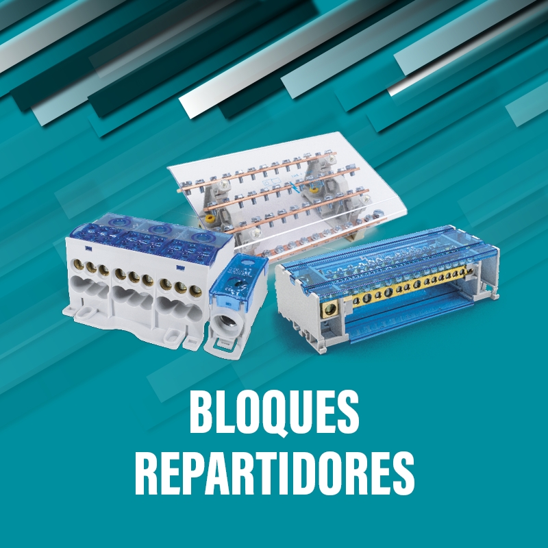 Bloques repartidores, para una conexión segura y versátil Bloques repartidores, para una conexión segura y versátil
