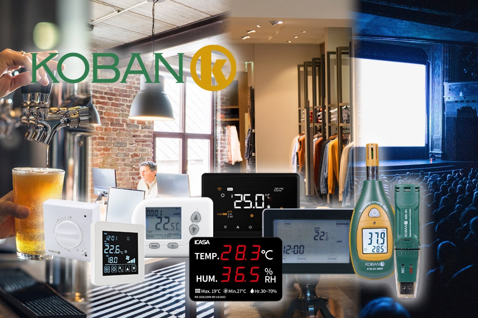 Soluciones para el control de temperatura y el ahorro de energía Koban