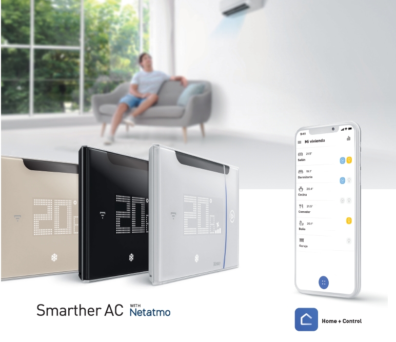 BTicino lanza Smarther AC with Netamo, un nuevo termostato conectado