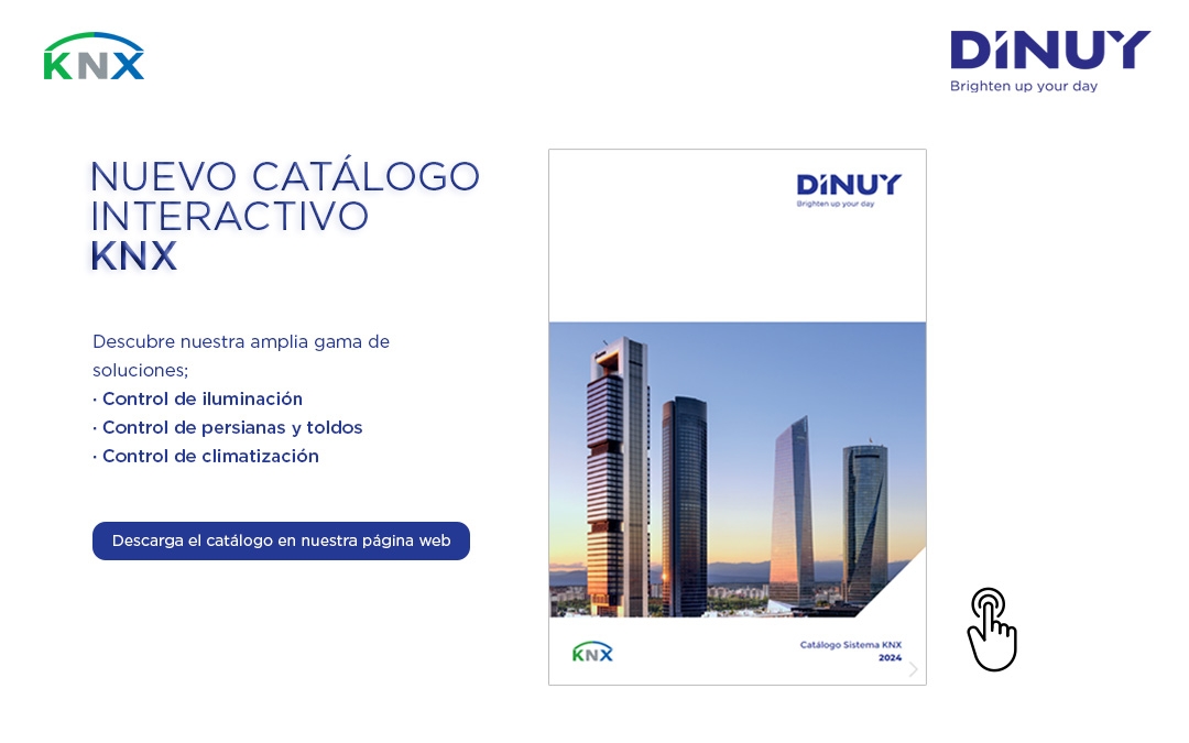 DINUY lanza su primer catálogo interactivo KNX