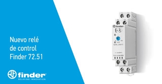 Nuevo relé Finder 72.51 para el control de líquidos conductivos  