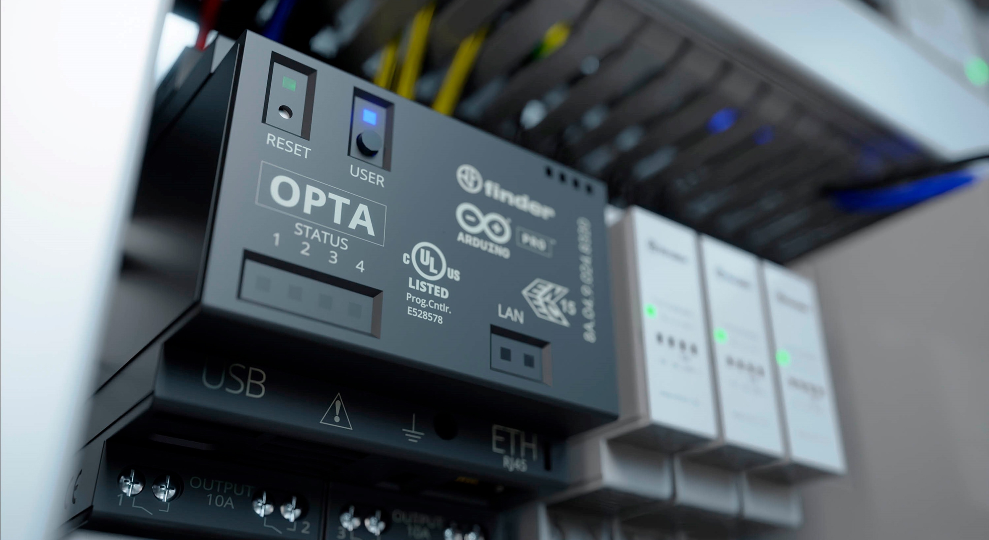 FINDER OPTA: El primer programmable logic relay con Arduino 