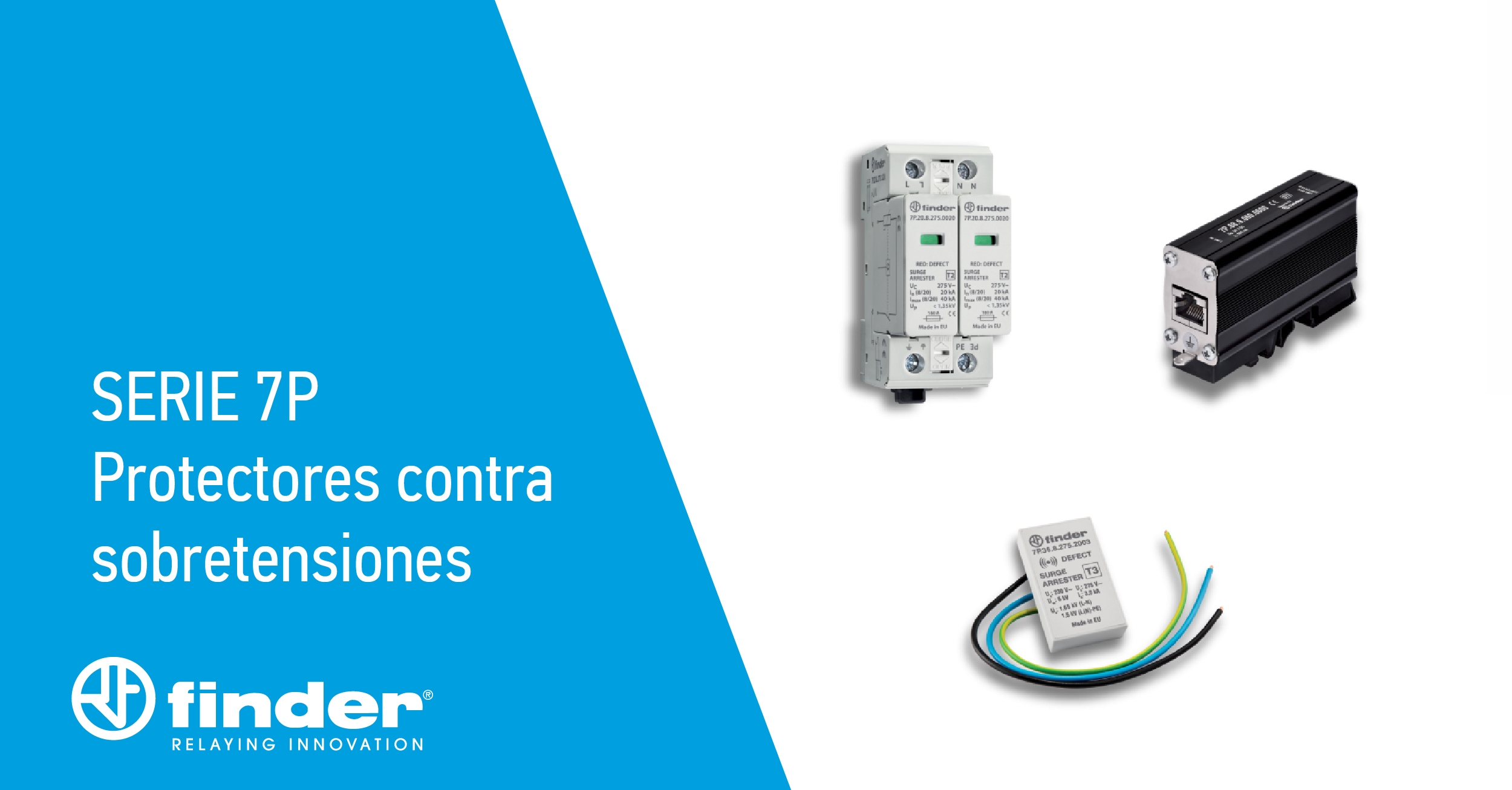 Serie 7P: la solución de Finder para proteger tus instalaciones frente a apagones eléctricos y sobretensiones 