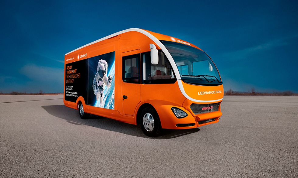 El camión de LEDVANCE inicia su gira por varias ciudades españolas para  mostrar sus innovadores productos LED