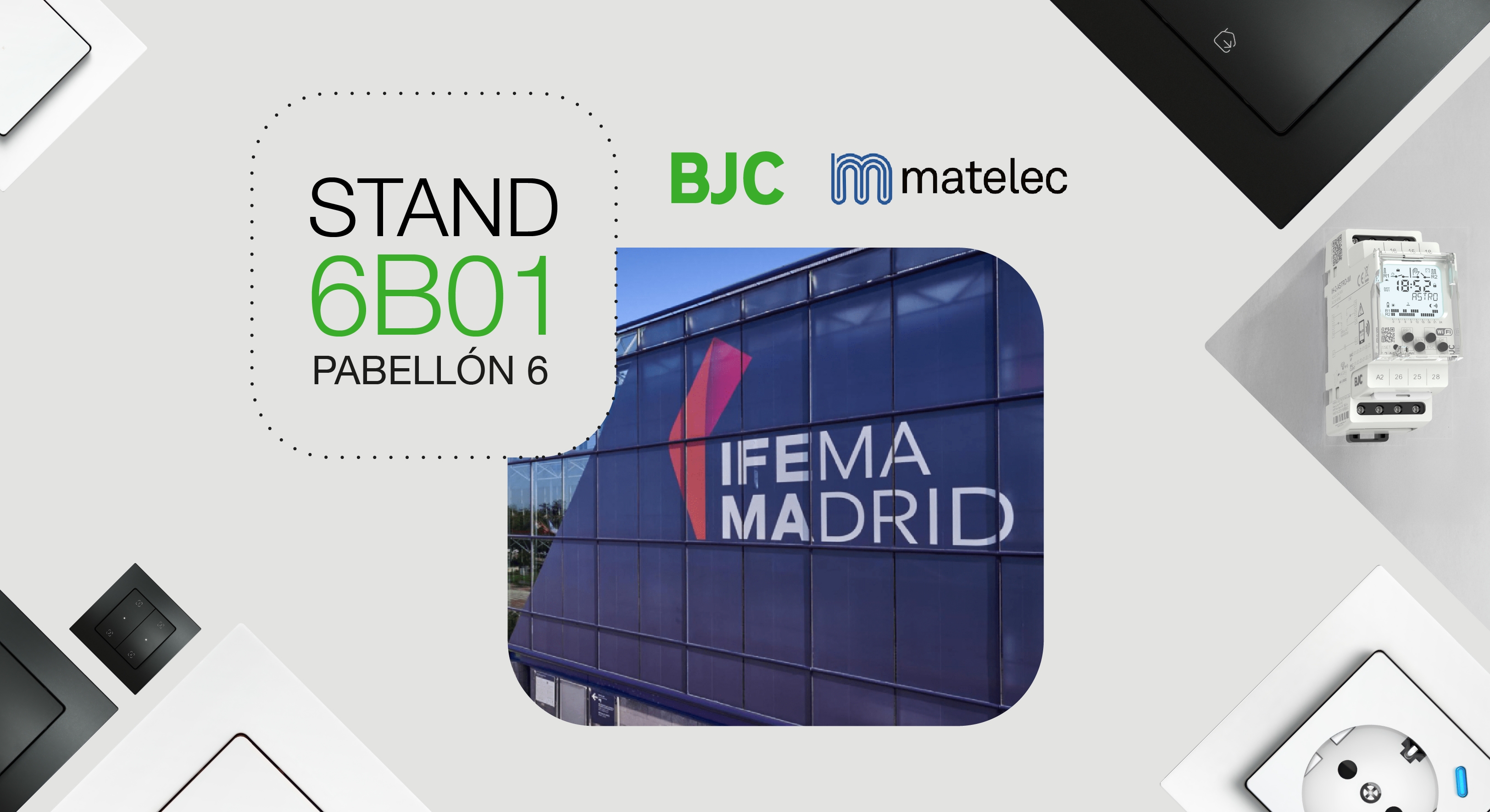 BJC lanza BJC Nexus y su nueva gama de relés en MATELEC BJC lanza BJC Nexus y su nueva gama de relés en MATELEC