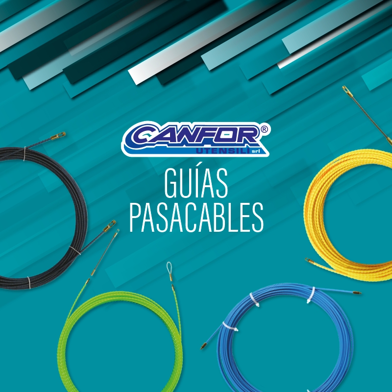 Gaestopas nos presenta CANFOR, las guías pasacables idóneas para todo tipo de instalaciones