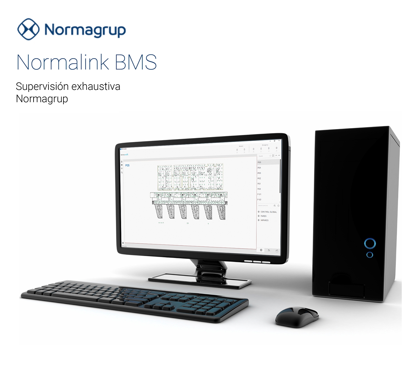 Normalink: La plataforma para controlar iluminación general y alumbrado de emergencia a través de dispositivos móviles IOS, Android o Windows
