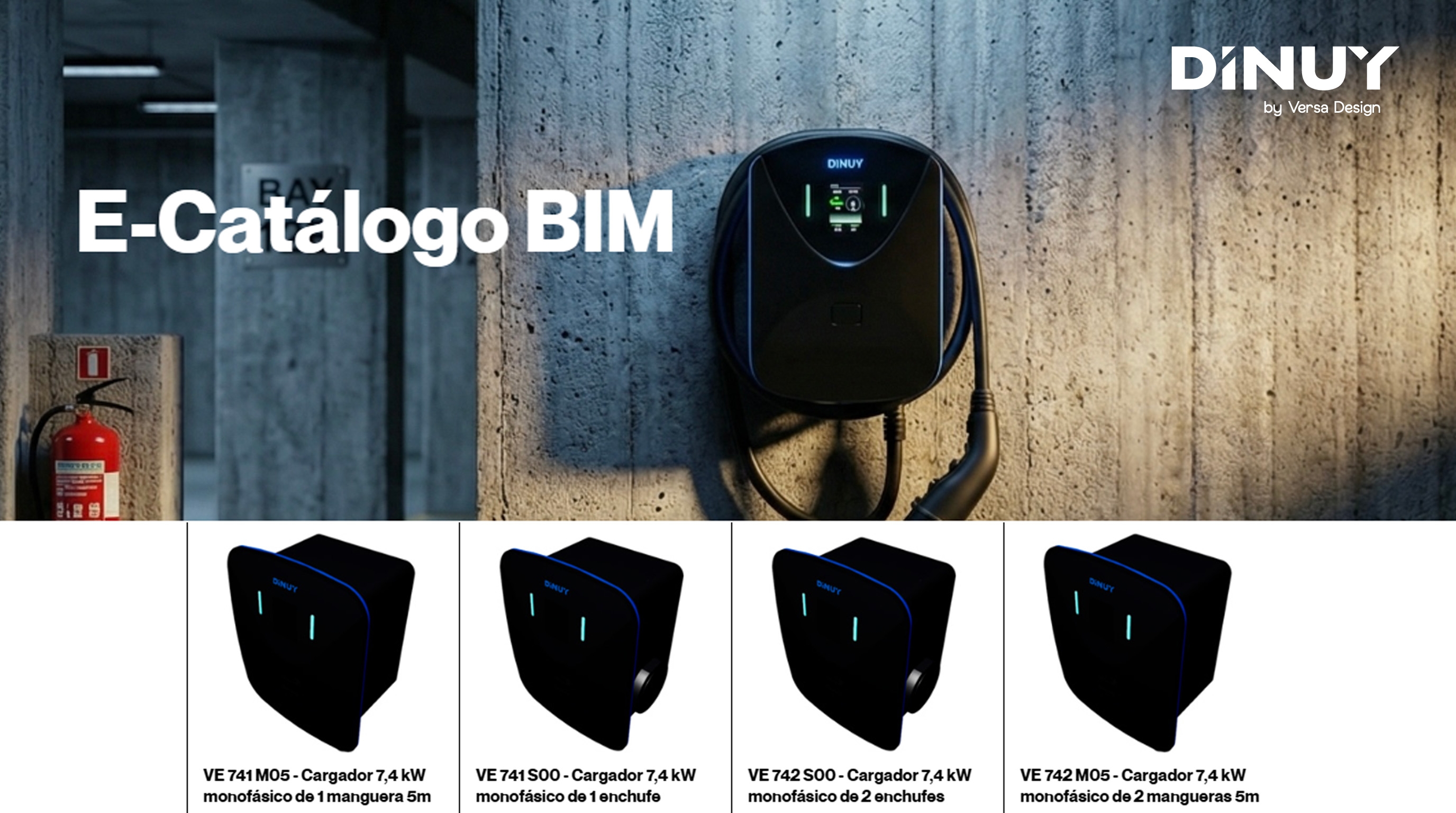 DINUY amplía su plataforma eMobility con un nuevo espacio BIM e incorpora su gama de cargadores para vehículo eléctrico al entorno de diseño digital de edificios DINUY amplía su plataforma eMobility con un nuevo espacio BIM e incorpora su gama de cargadores para vehículo eléctrico al entorno de diseño digital de edificios