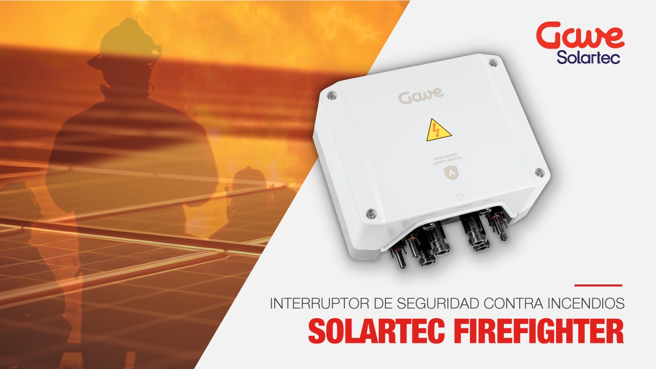 Nuevo interruptor Solartec Firefighter de Gave