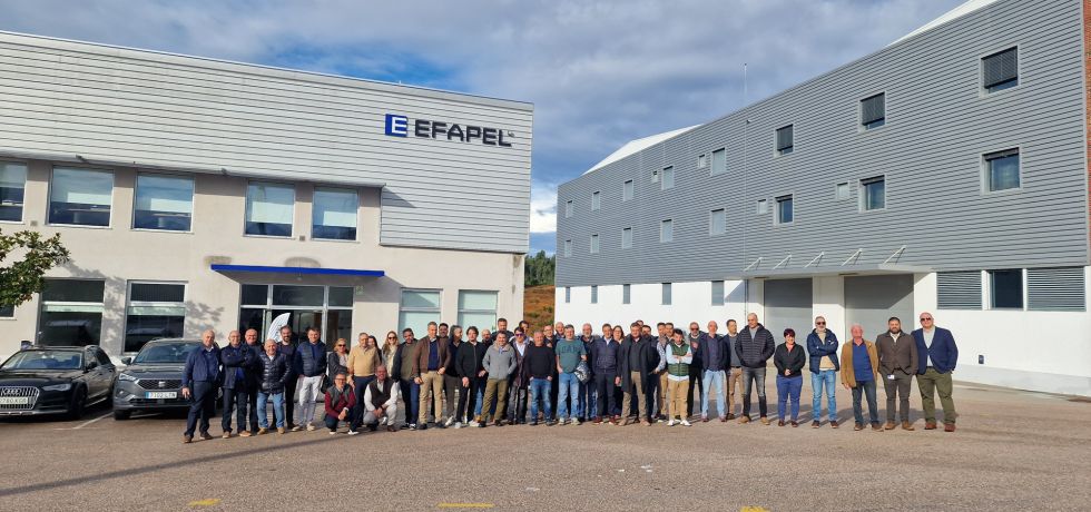 Grumelec visita las instalaciones de Efapel, donde recibimos una espledida acogida.