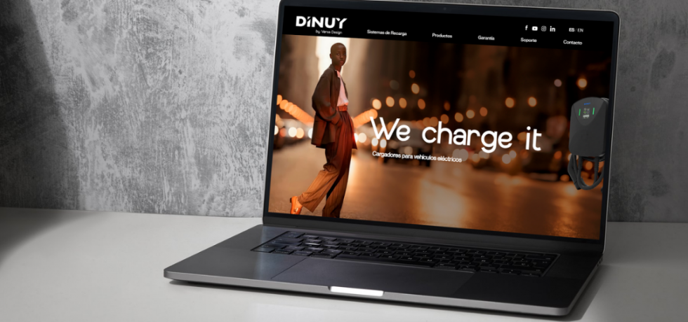 DINUY lanza emobility.dinuy.com, su nueva plataforma web  especializada en soluciones de carga