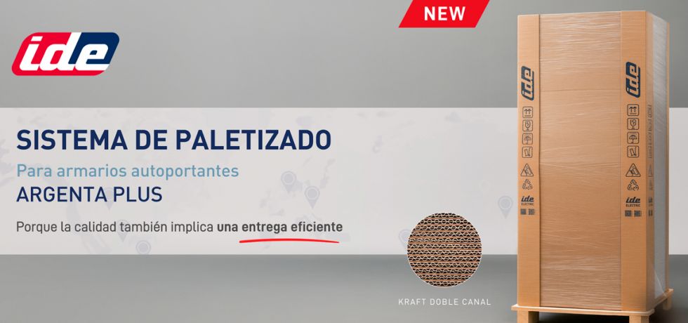 IDE refuerza la protección logística de sus armarios autoportantes Argenta Plus