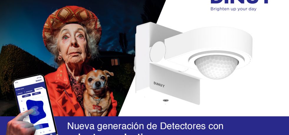 DINUY lanza su nueva gama de detectores con cobertura selectiva, la mayor  innovación en la configuración de la cobertura. 