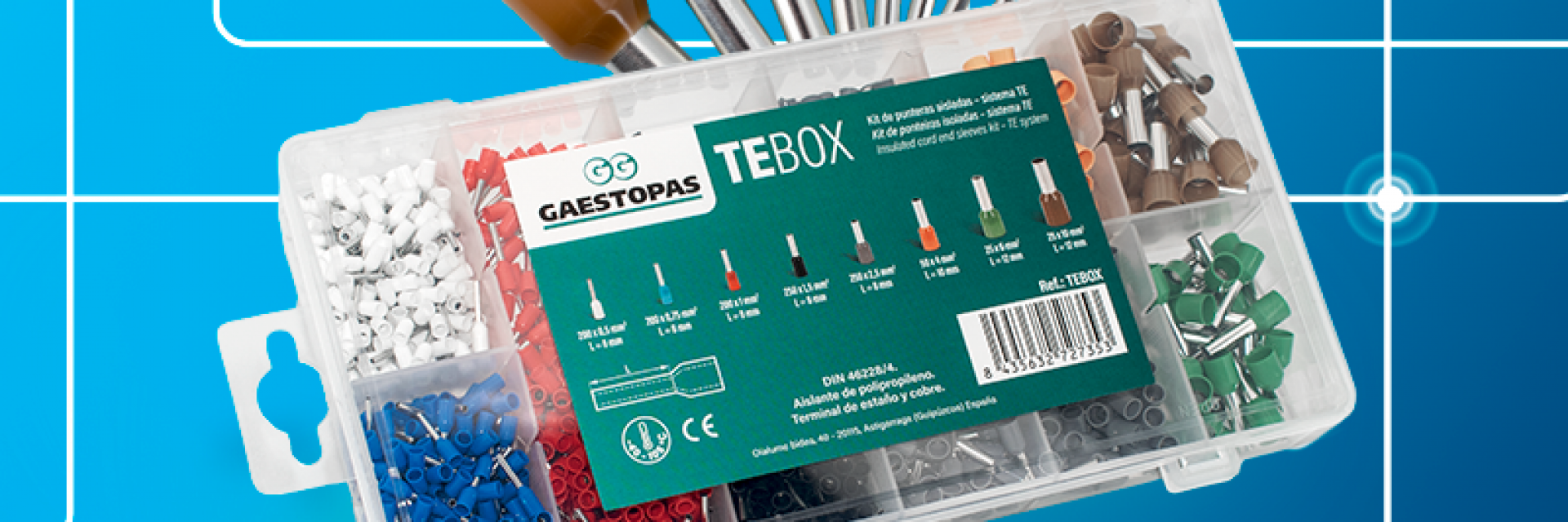 GAESTOPAS incorpora el nuevo kit TEBOX de punteras aisladas