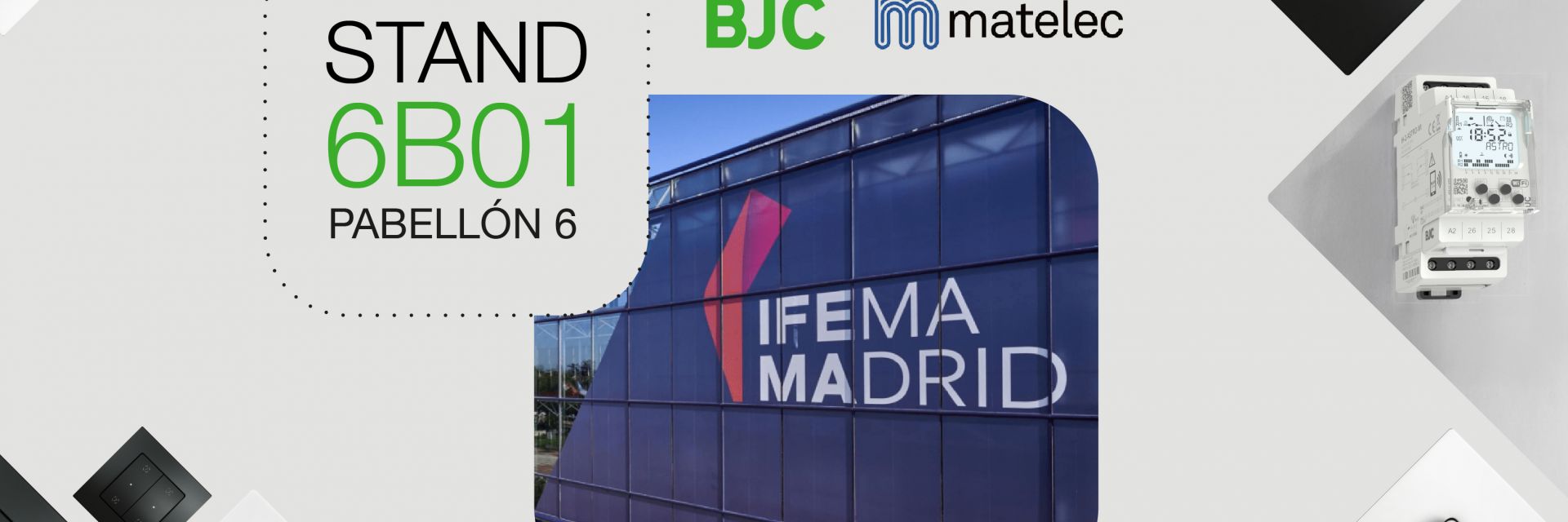 BJC lanza BJC Nexus y su nueva gama de relés en MATELEC