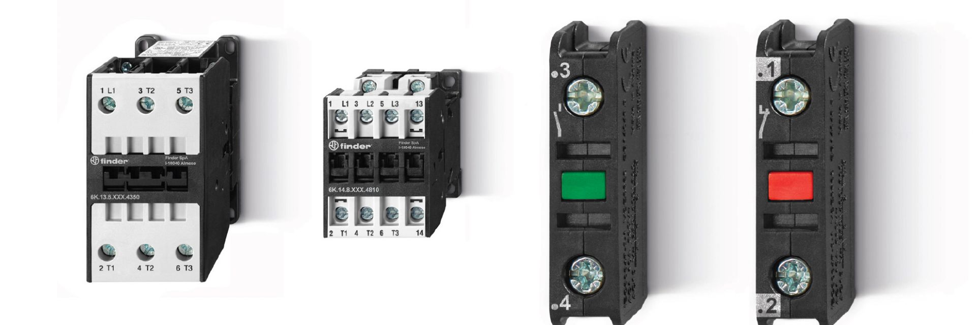 Finder presenta sus nuevos contactores industriales compactos de alto rendimiento 