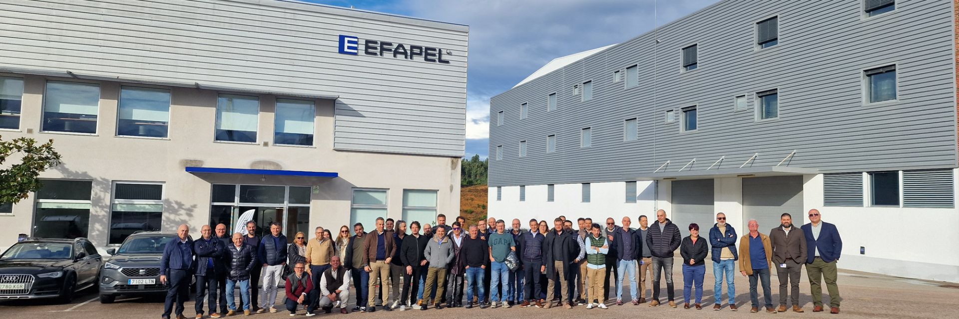 Grumelec visita las instalaciones de Efapel, donde recibimos una espledida acogida.