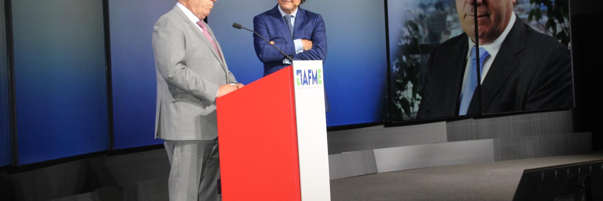 AFME reconoce la trayectoria de Alfonso Montañés, fundador de IDE Electric