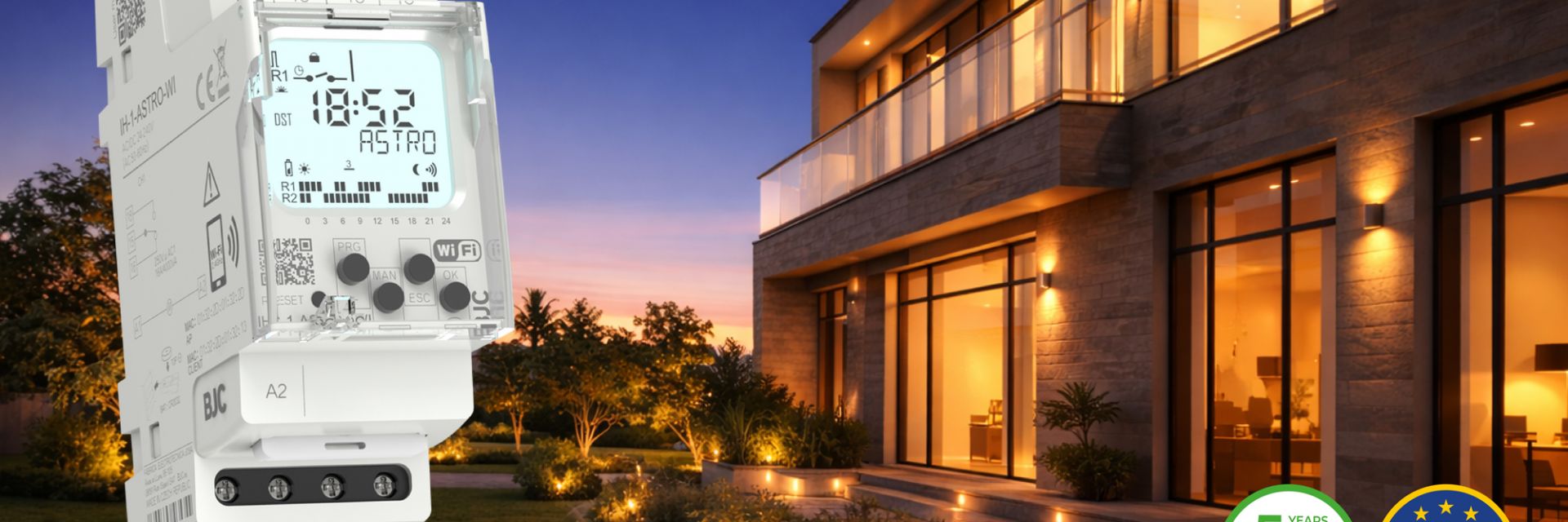 Interruptores Astro WiFi de BJC: control inteligente en múltiples aplicaciones 