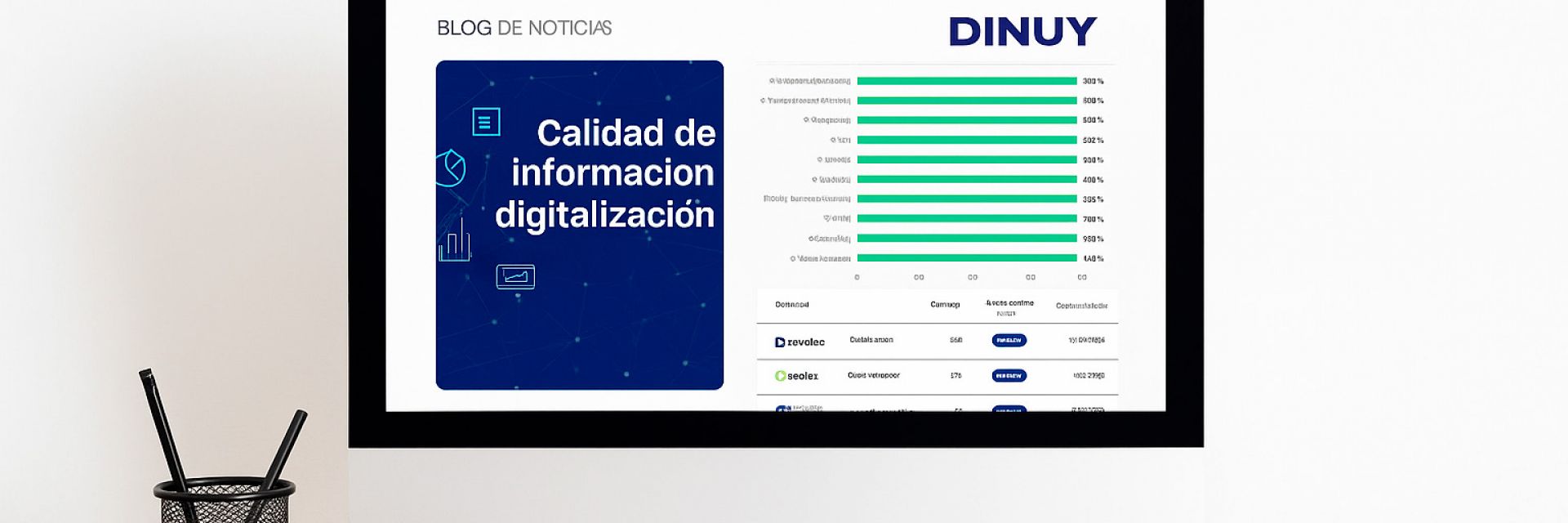 Dinuy con paso firme hacia la excelencia digital