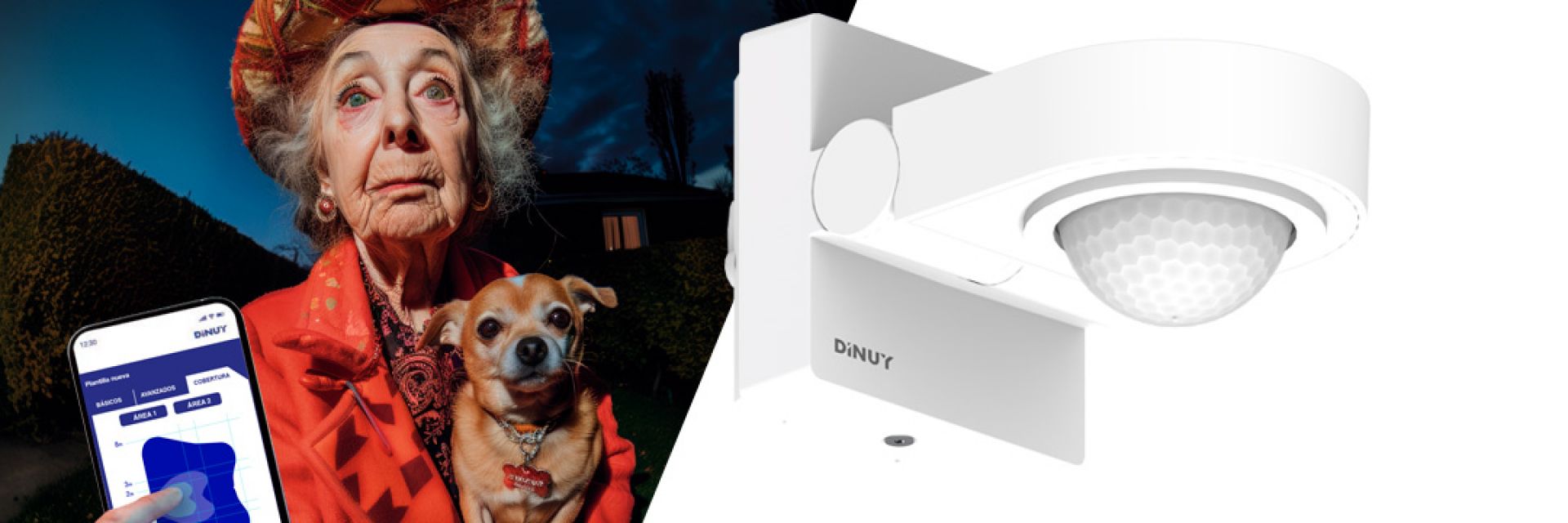 DINUY lanza su nueva gama de detectores con cobertura selectiva, la mayor  innovación en la configuración de la cobertura. 